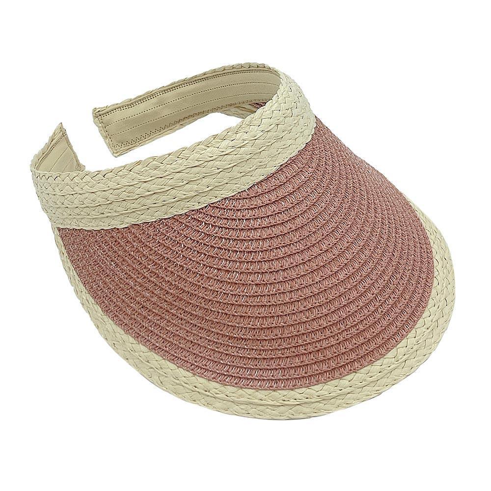 Straw Sun Visor Hat - Jewelry Store by Erik Rayo