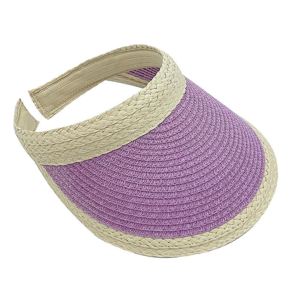 Straw Sun Visor Hat - Jewelry Store by Erik Rayo