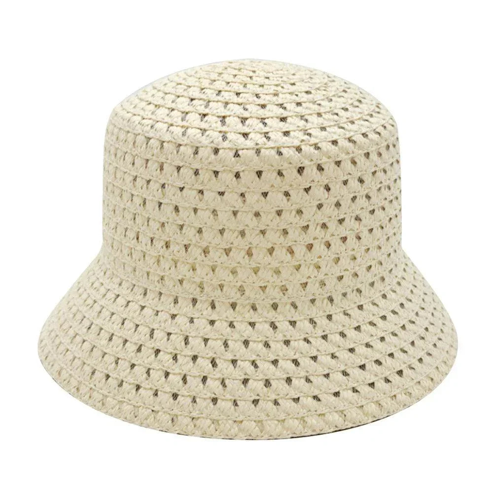 Straw Bucket Hat - Jewelry Store by Erik Rayo