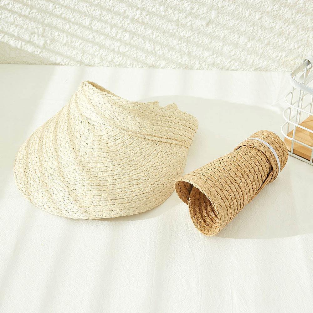 Foldable Straw Visor Sun Hat - Jewelry Store by Erik Rayo