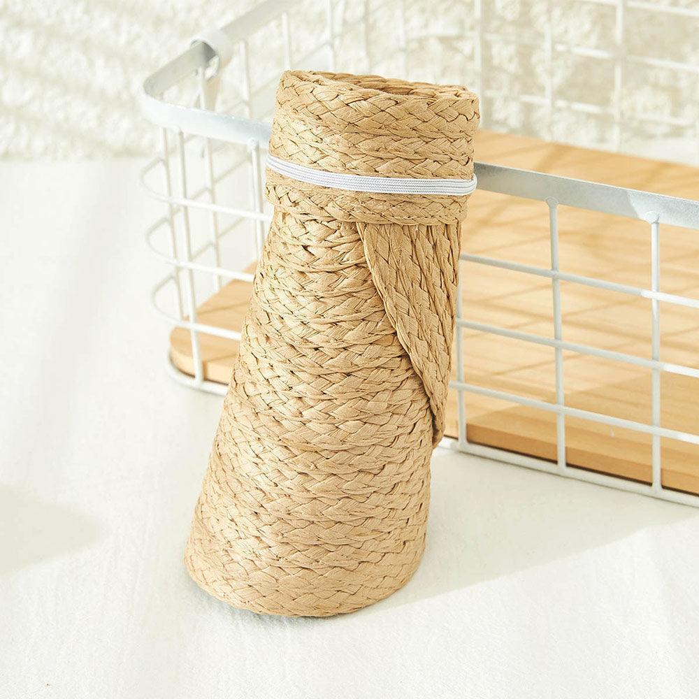 Foldable Straw Visor Sun Hat - Jewelry Store by Erik Rayo