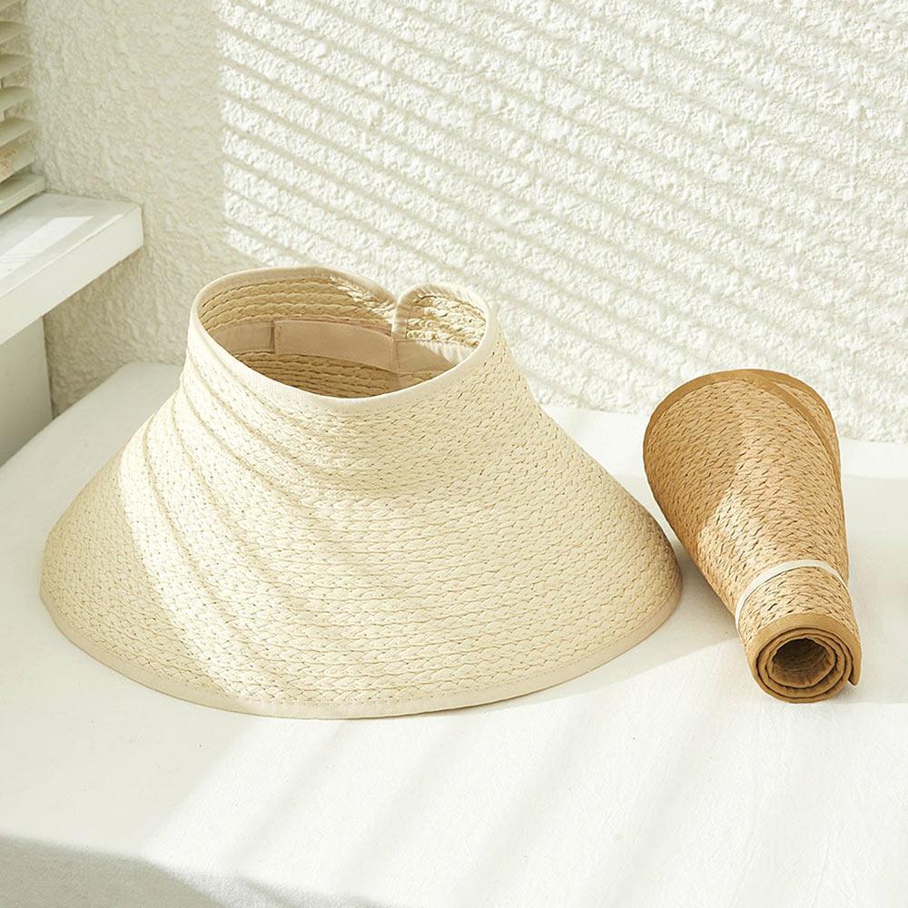 Foldable Straw Visor Sun Hat - Jewelry Store by Erik Rayo