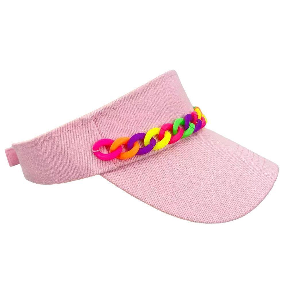 Chain Band Visor Hat - Jewelry Store by Erik Rayo