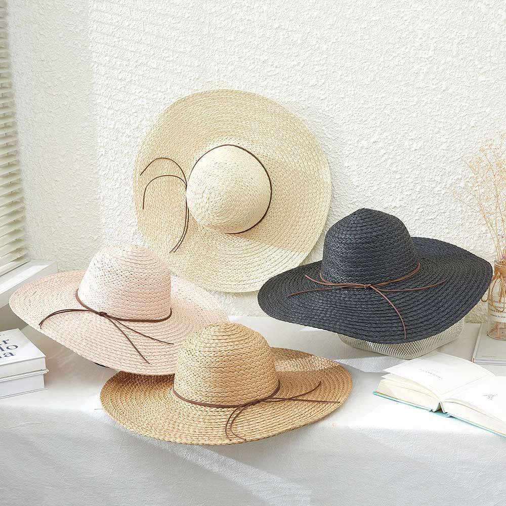 Solid Floppy Straw Sun Hat - Jewelry Store by Erik Rayo