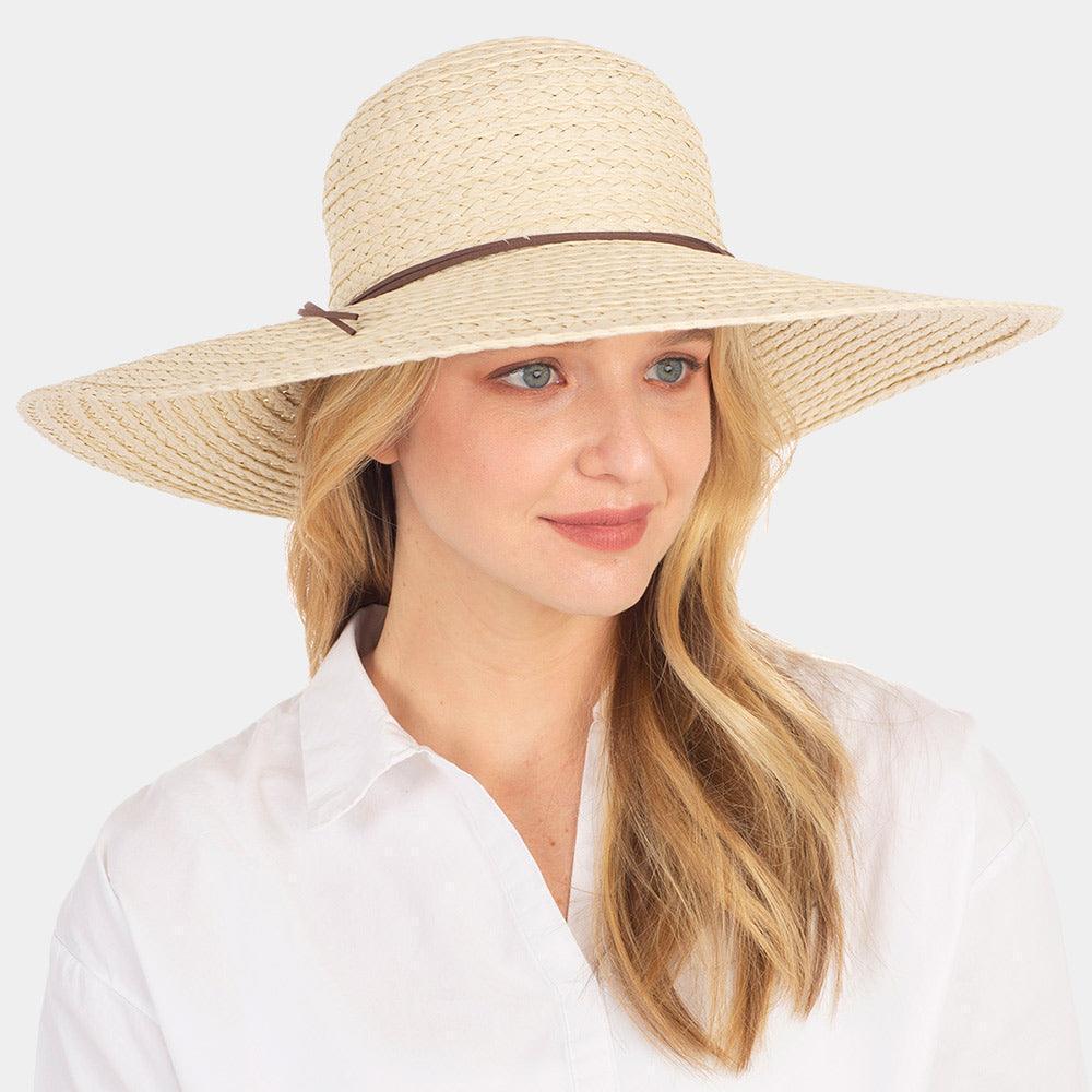 Solid Floppy Straw Sun Hat - Jewelry Store by Erik Rayo