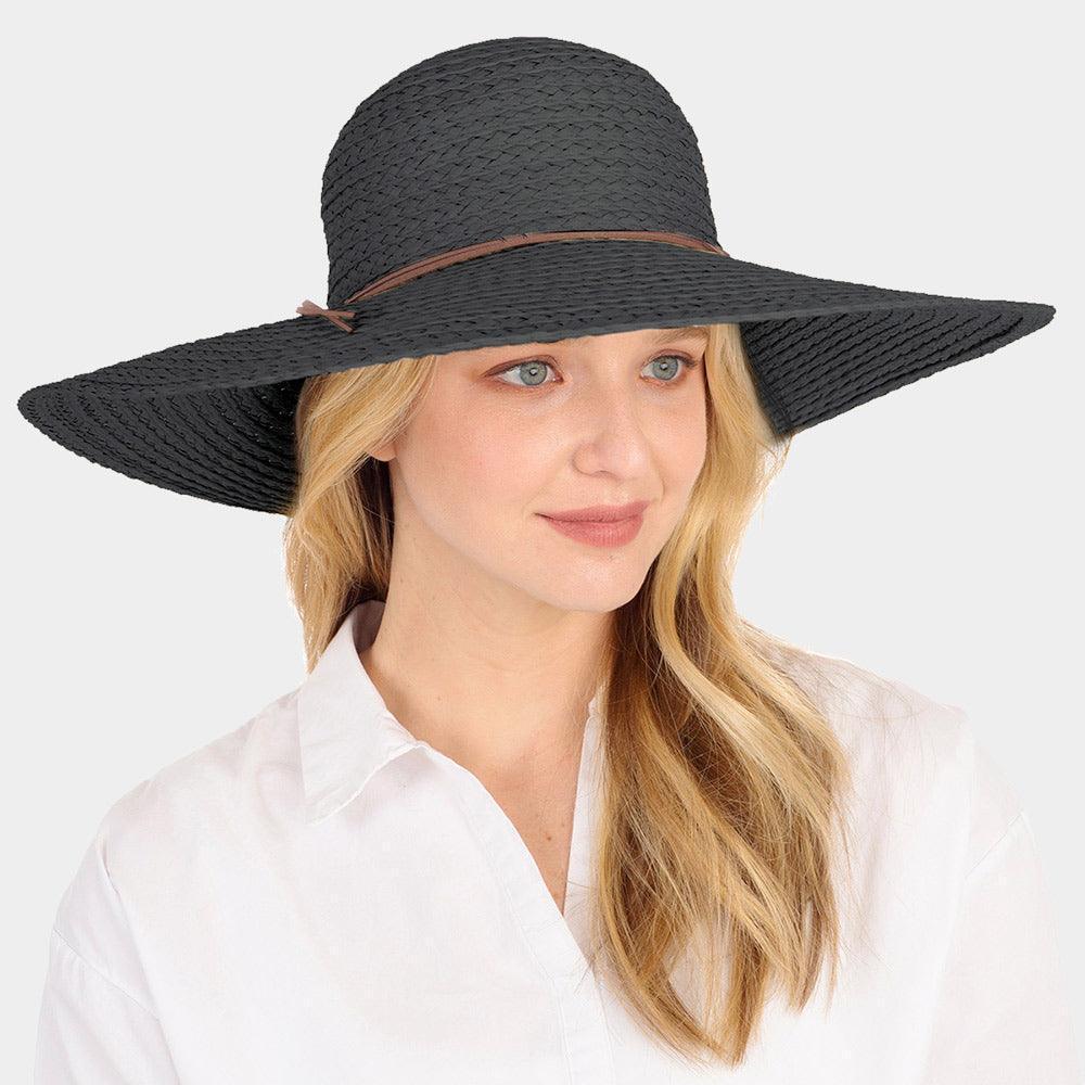Solid Floppy Straw Sun Hat - Jewelry Store by Erik Rayo