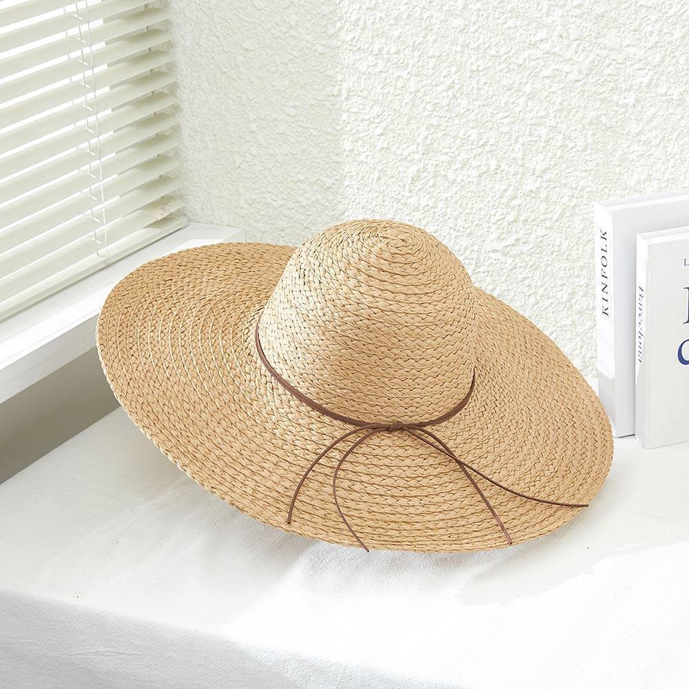 Solid Floppy Straw Sun Hat - Jewelry Store by Erik Rayo