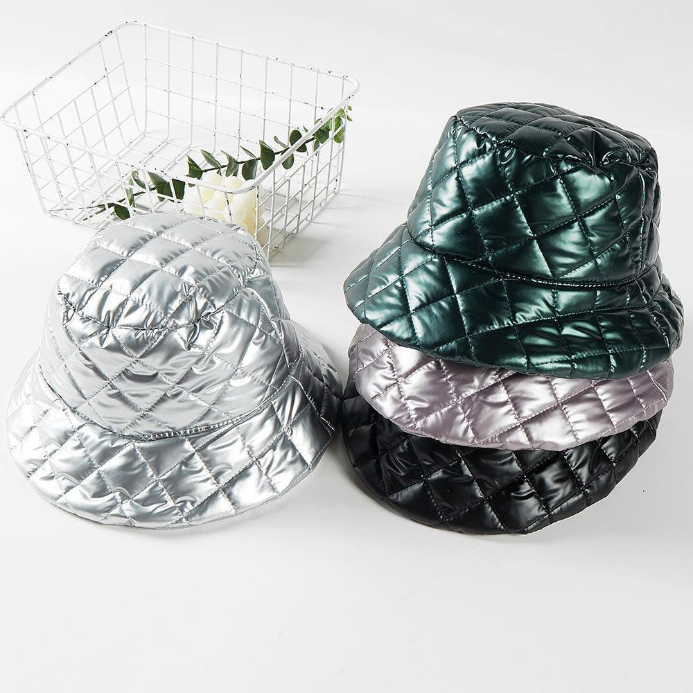 Quilted Puffer Solid Bucket Hat - Jewelry Store by Erik Rayo