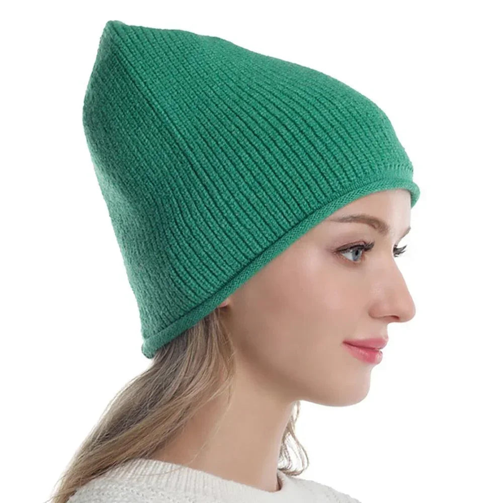 Solid Knit Beanie Hat - Jewelry Store by Erik Rayo