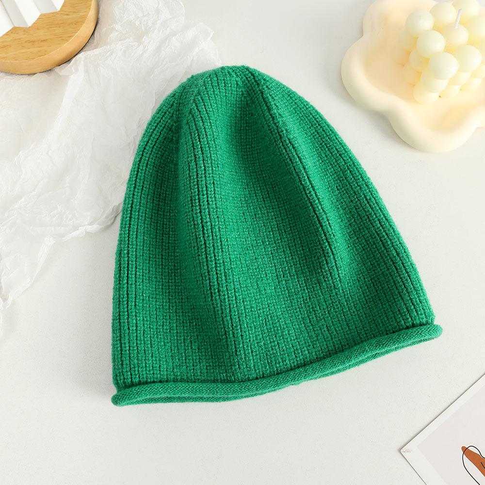 Solid Knit Beanie Hat