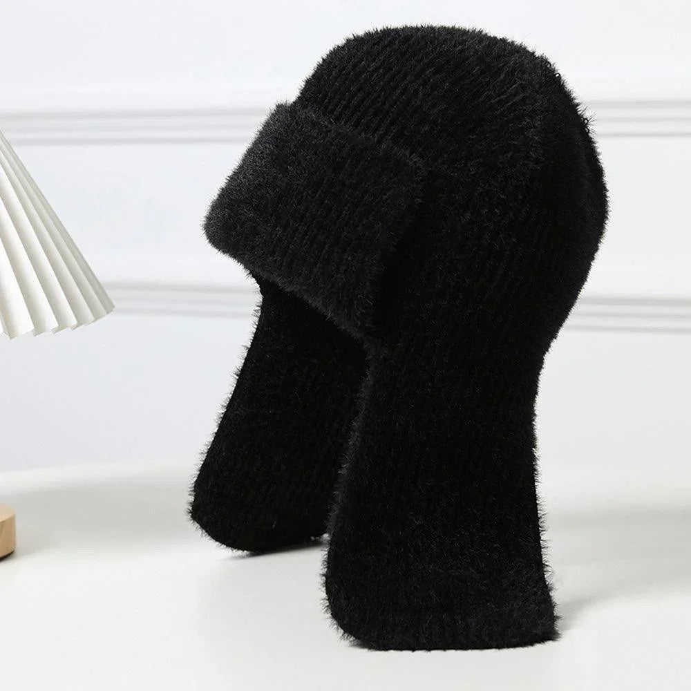 Solid Knit Trapper Hat - Jewelry Store by Erik Rayo