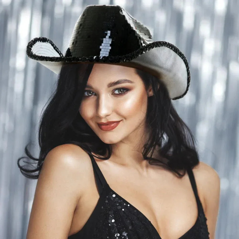 Black Mirror Cowboy Hat - Jewelry Store by Erik Rayo