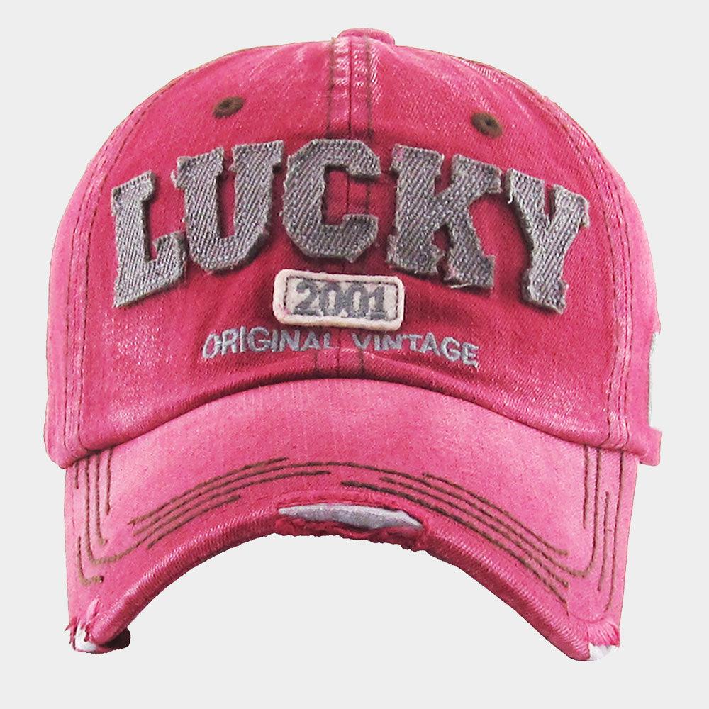 LUCKY 2001 ORIGINAL VINTAGE Baseball Cap