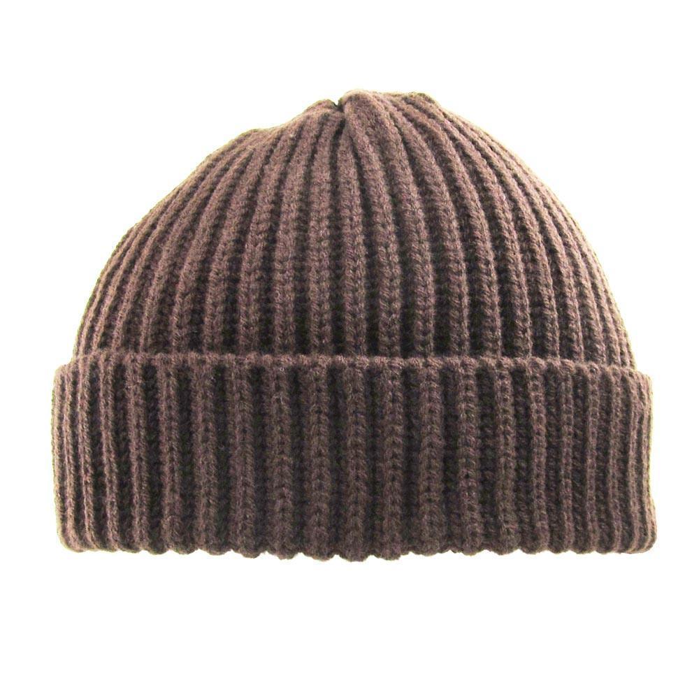 Ribbed Knit Cuffed Beanie Hat - Jewelry Store by Erik Rayo