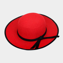 Load image into Gallery viewer, Plain Bow Band Panama Hat
