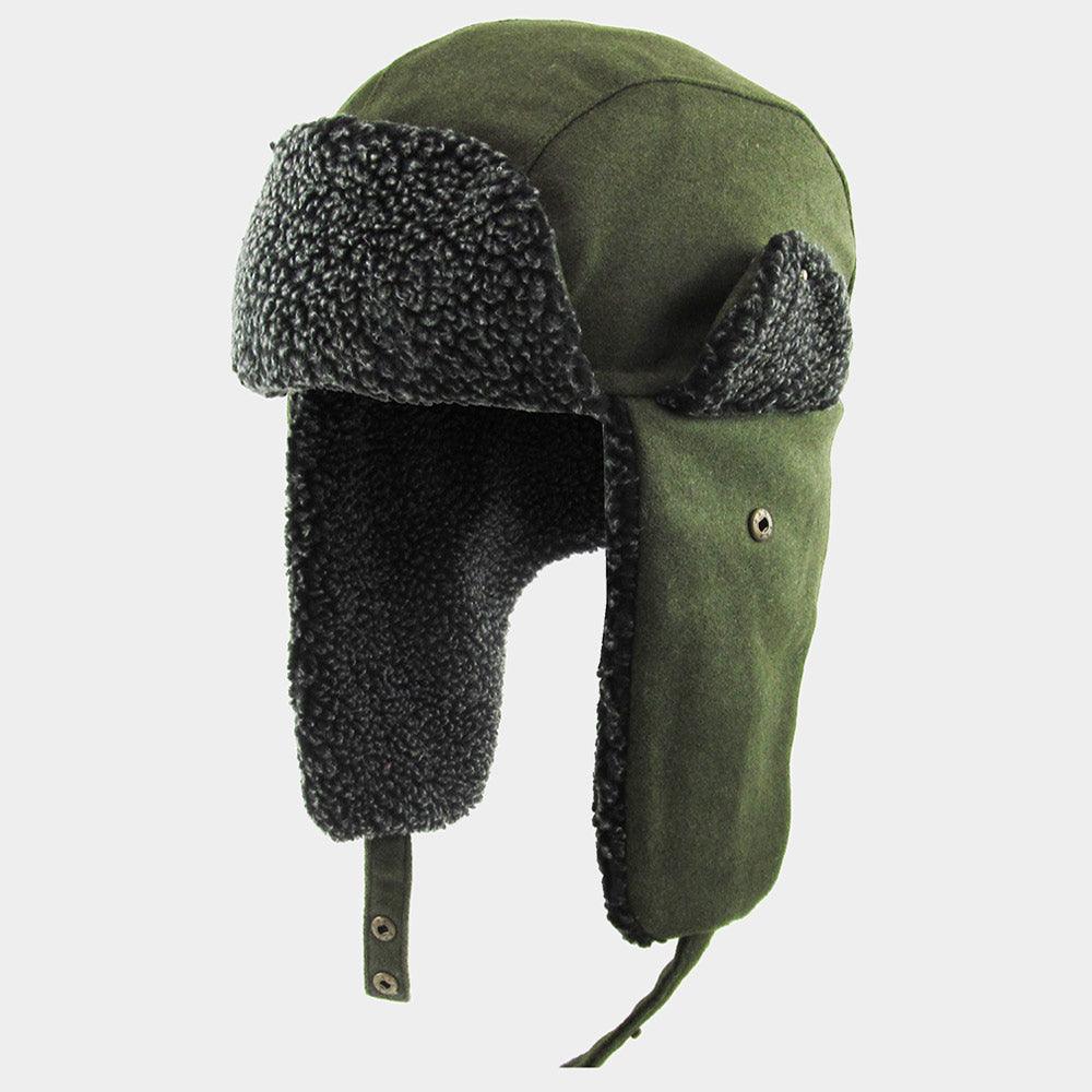 Solid Color Trapper Hat