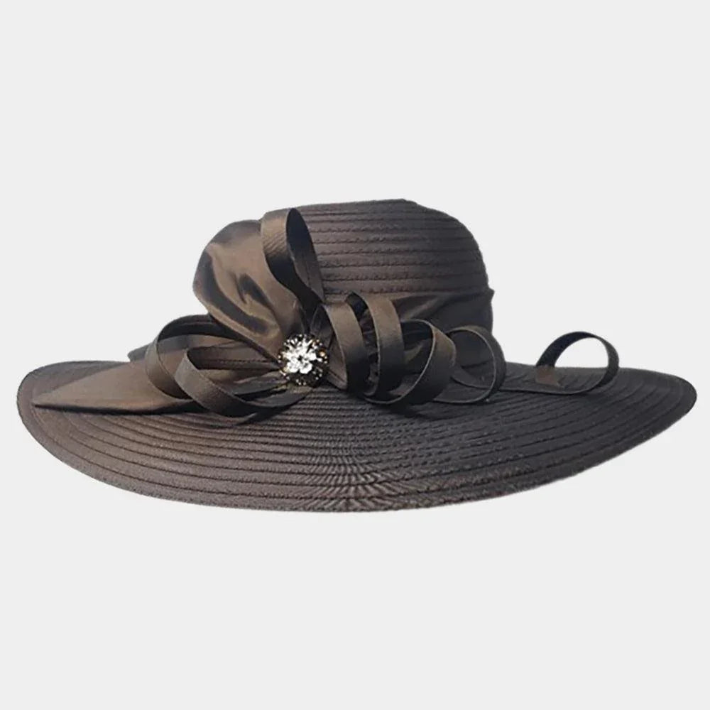 Bow Accented Dressy Hat - Jewelry Store by Erik Rayo