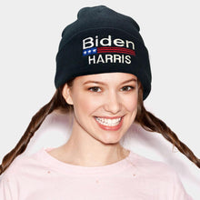 Load image into Gallery viewer, Biden Harris Embroidered Beanie Hat
