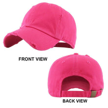 Load image into Gallery viewer, Solid Vintage Baseball Cap
