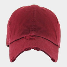 Load image into Gallery viewer, Solid Vintage Baseball Cap
