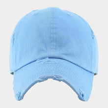 Load image into Gallery viewer, Solid Vintage Baseball Cap
