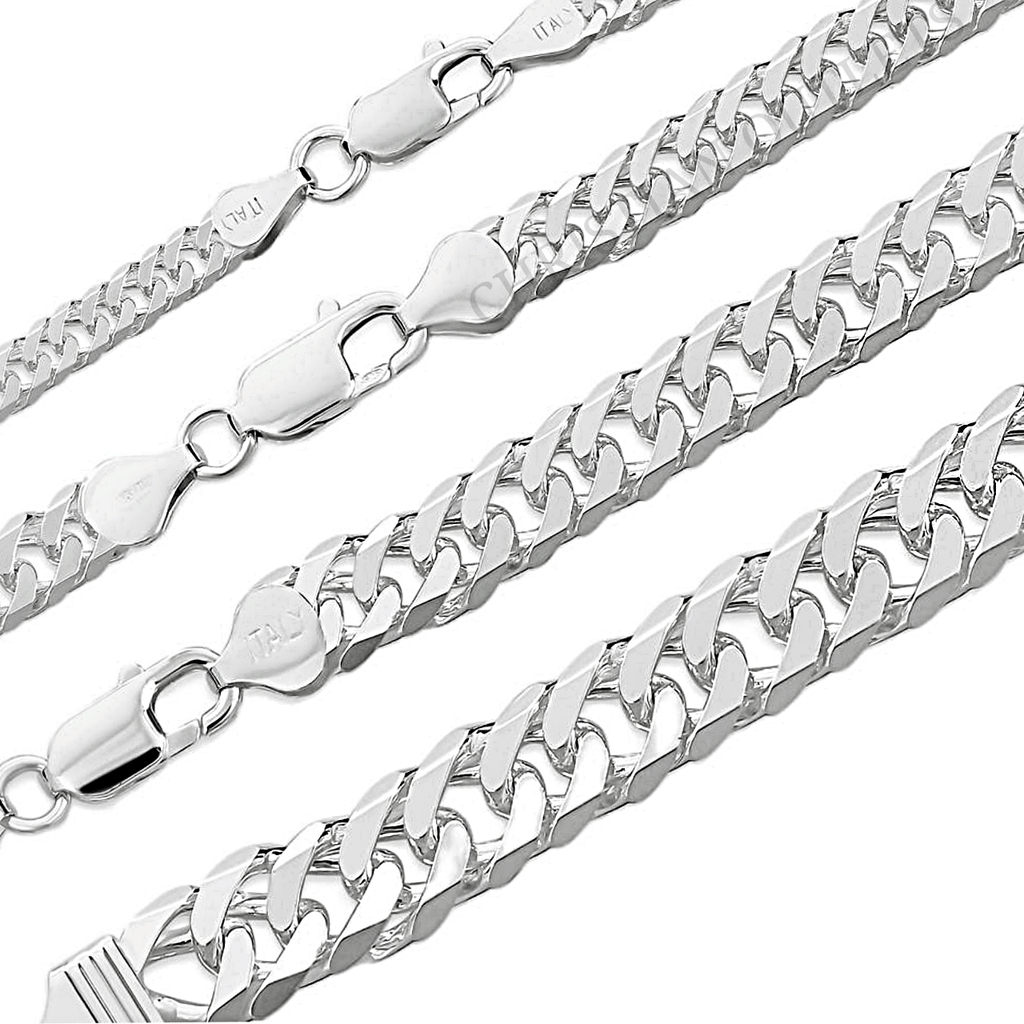 925 Silver Hydra Chains for Men and Women Real Solid Italian 925 Sterling Silver Necklaces - Jewelry Store by Erik Rayo