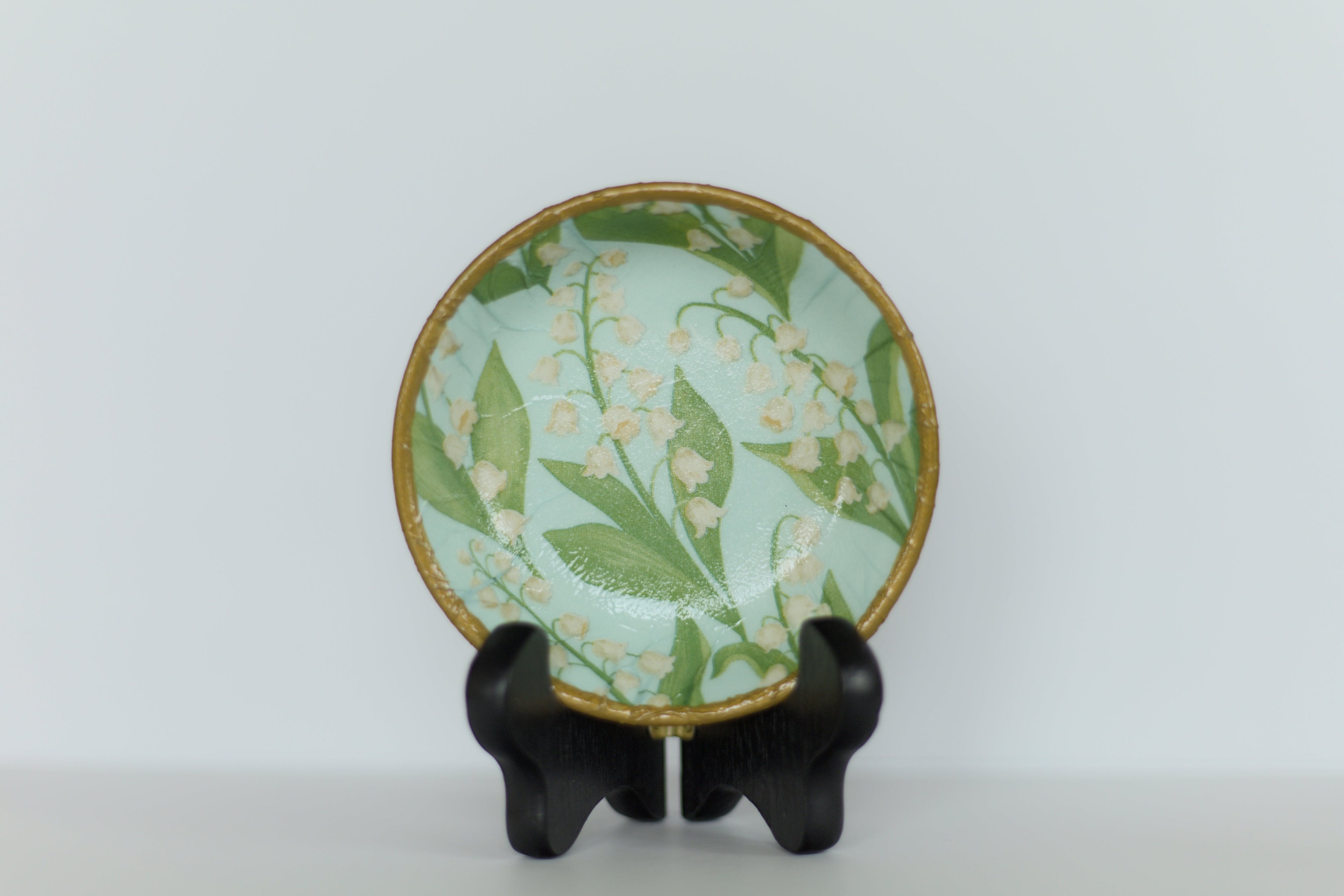 Decoupage Jewelry Dish