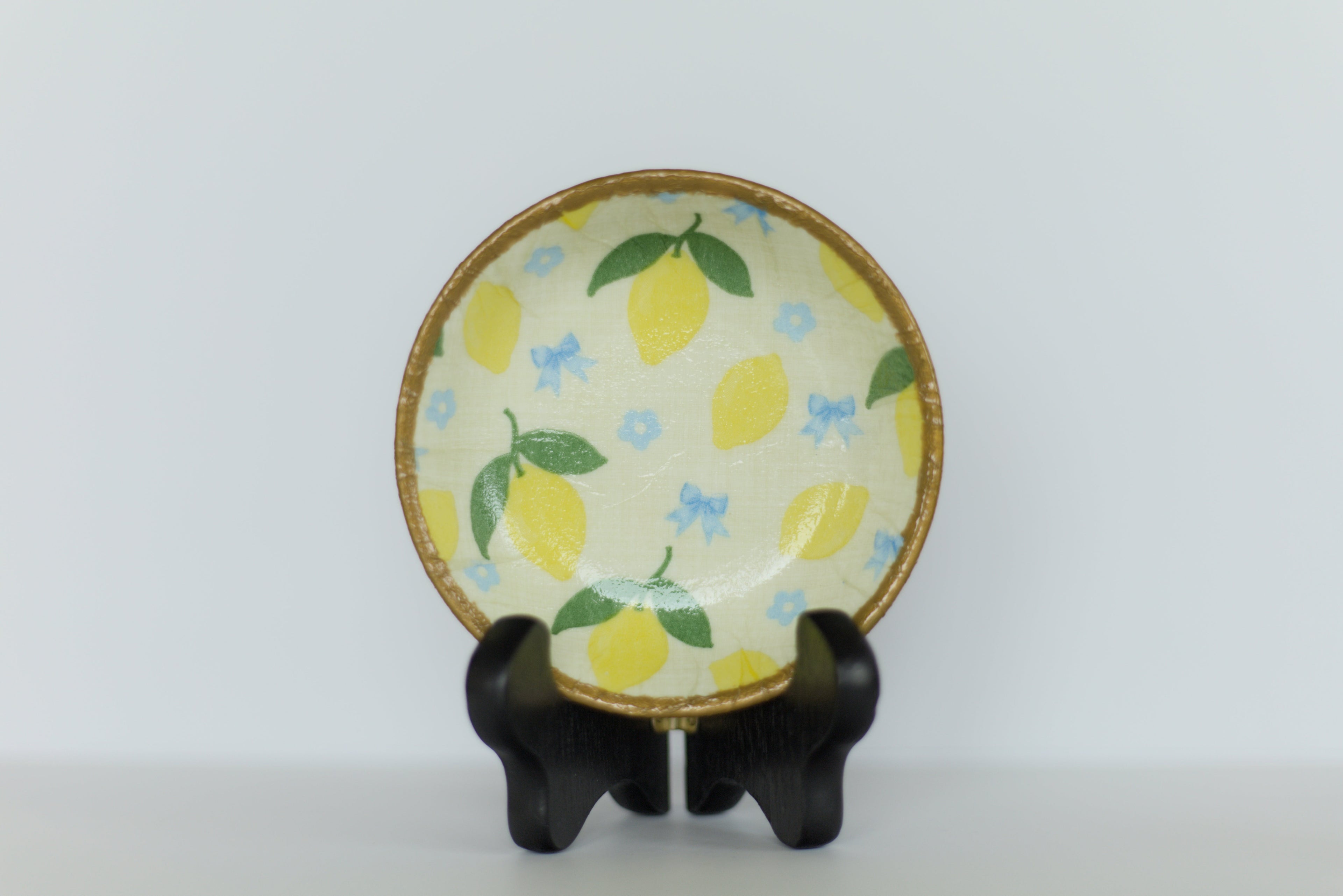 Decoupage Jewelry Dish