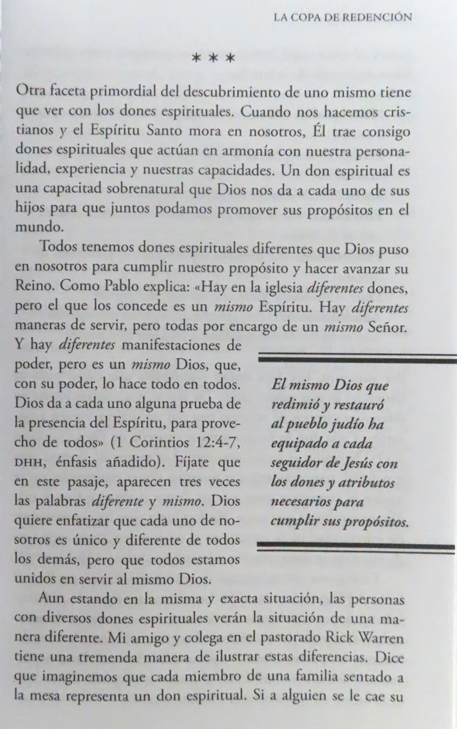 Cuatro Copas: Promesas Eternas de Dios Para Vivir a Plenitud