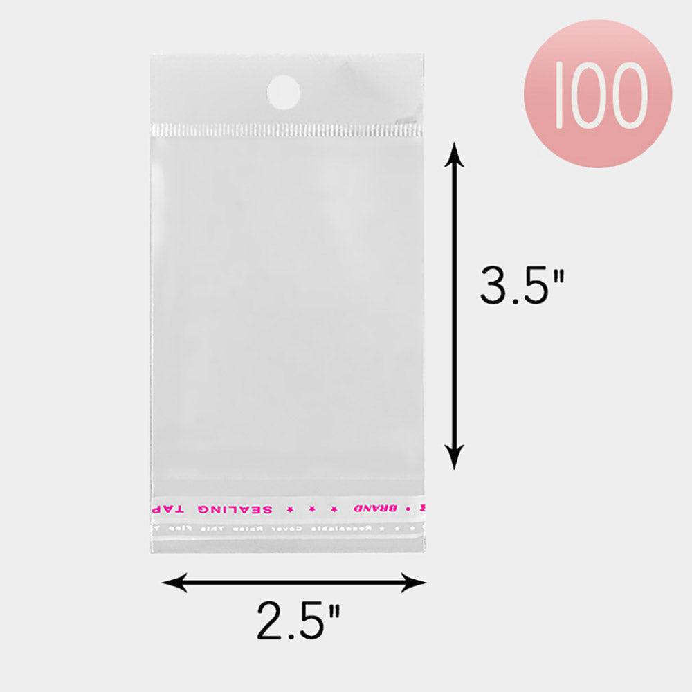 Clear 100PCS - 2.5