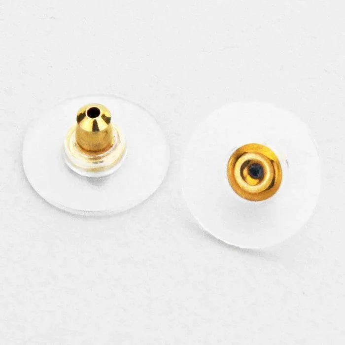 Gold 144 PCS - earring backs - Jewelry Store by Erik Rayo