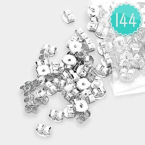 144 PCS - metal earring backs - Jewelry Store by Erik Rayo
