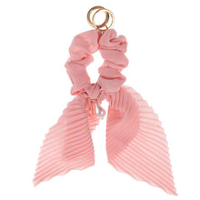 Load image into Gallery viewer, Pink Pearl Pointed Stretch Ribbon Keychain / Bracelet
