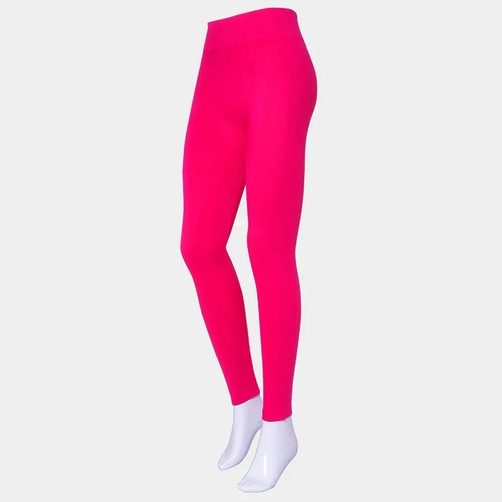 Fuchsia Solid Comfy Leggings