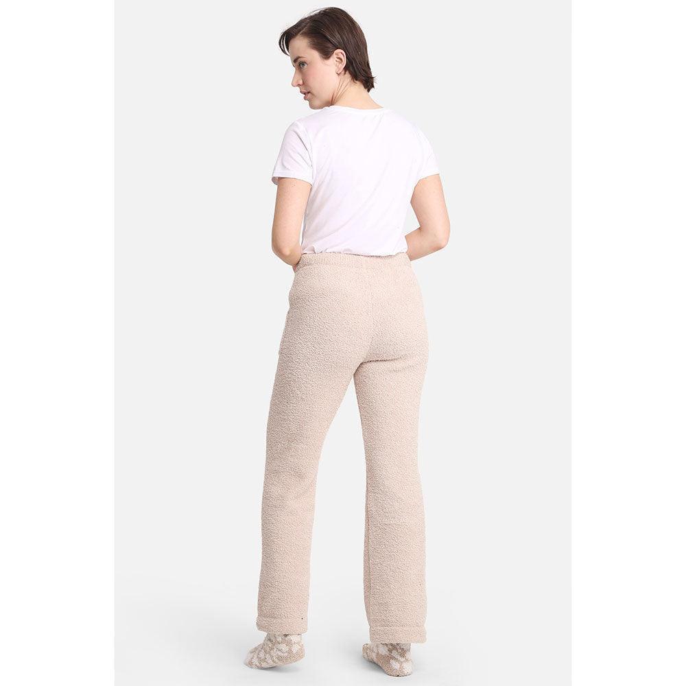 Beige Solid Loungewear Pants - Jewelry Store by Erik Rayo