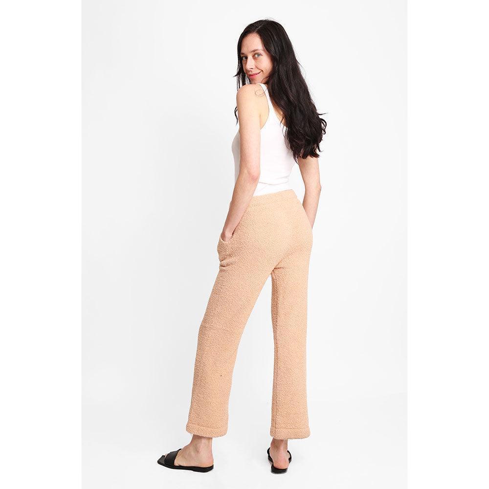 Camel Solid Loungewear Pants - Jewelry Store by Erik Rayo