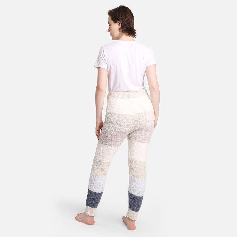 Navy Color Block Soft Loungewear Pants - Jewelry Store by Erik Rayo