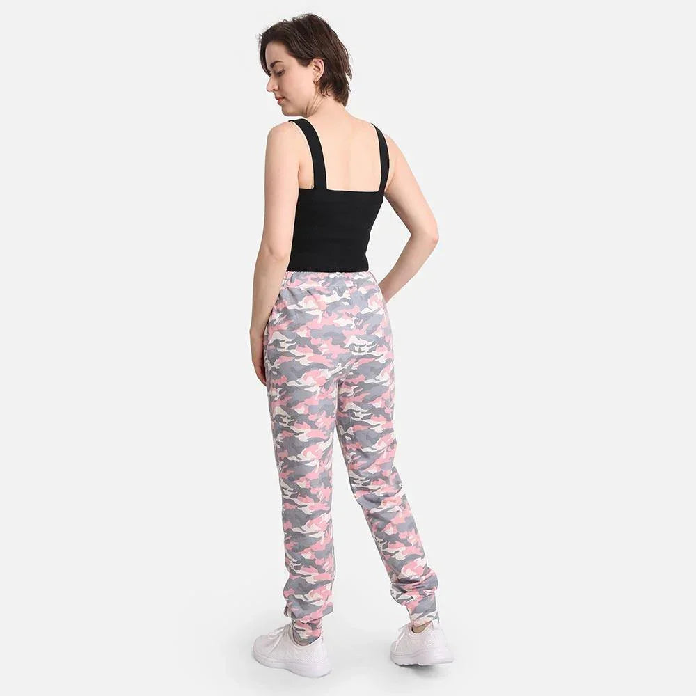 Pink Camouflage Patterned Loungewear Pants - Jewelry Store by Erik Rayo