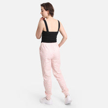 Load image into Gallery viewer, Pink Leopard Patterned Loungewear Pants
