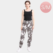 Load image into Gallery viewer, Black Tie Dye Loungewear Pants
