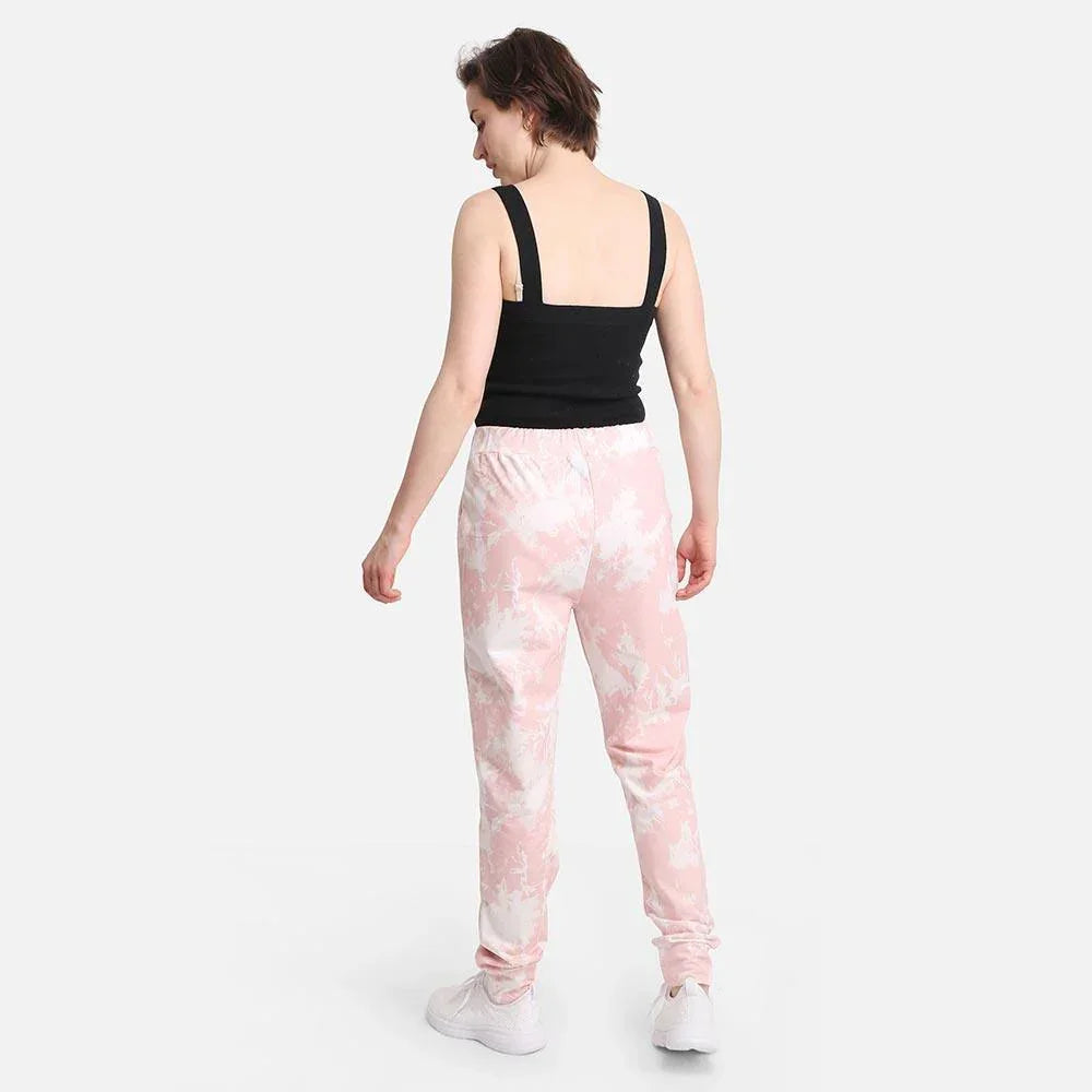 Pink Tie Dye Loungewear Pants - Jewelry Store by Erik Rayo