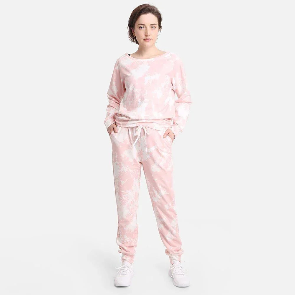 Pink Tie Dye Loungewear Pants - Jewelry Store by Erik Rayo