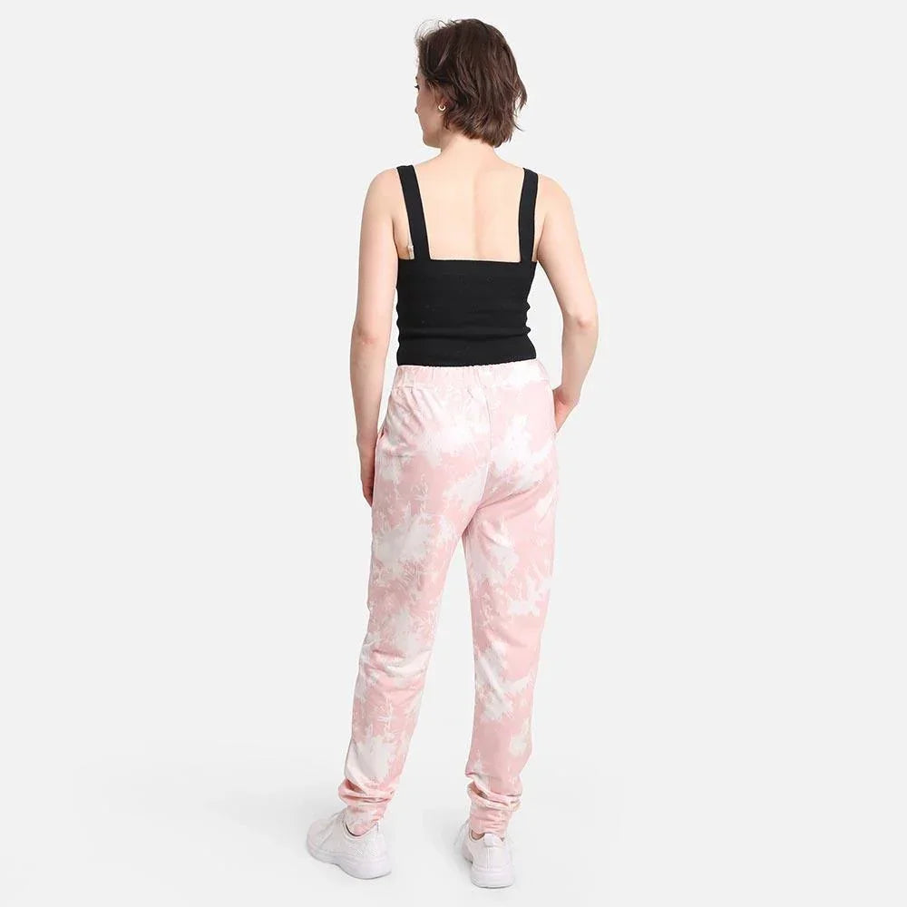 Pink Tie Dye Loungewear Pants - Jewelry Store by Erik Rayo