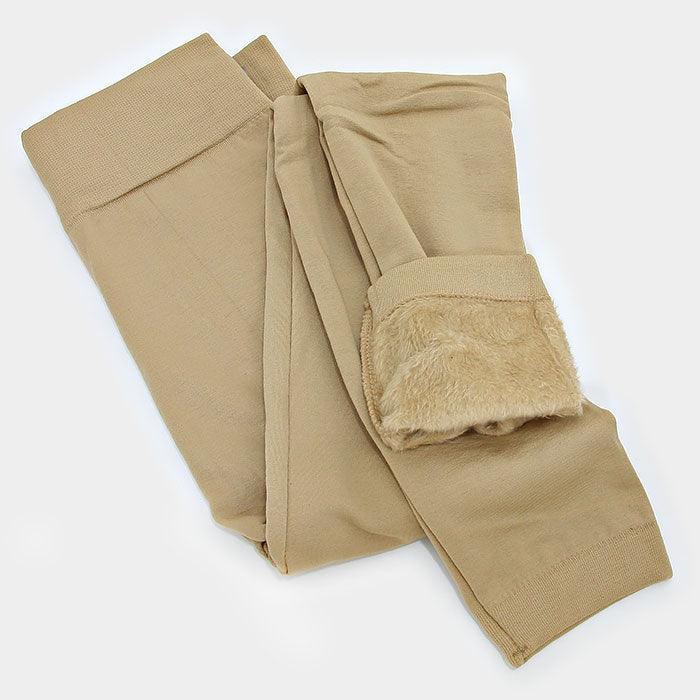 Fleece Lined Basic Winter Leggings - Jewelry Store by Erik Rayo