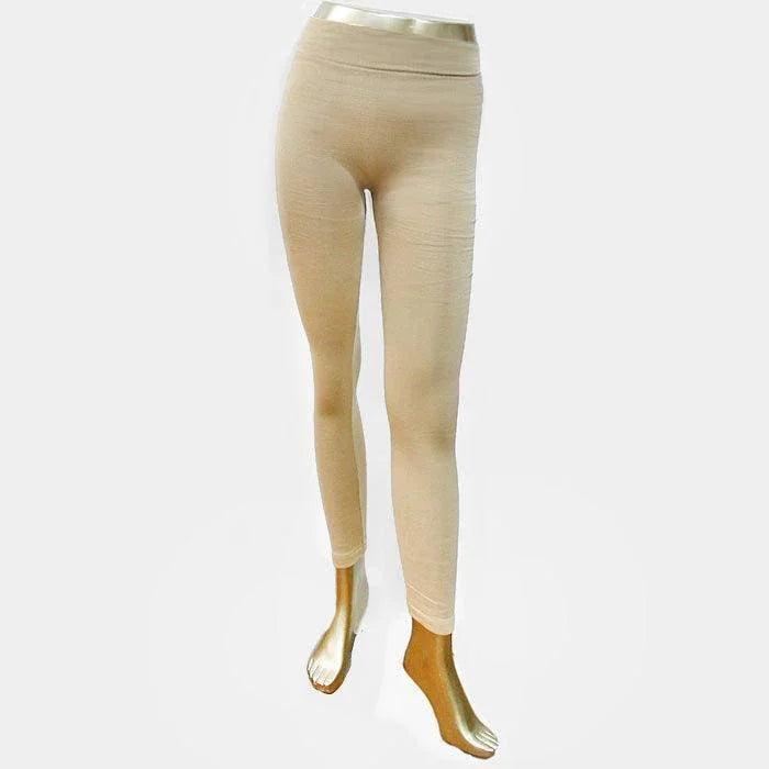Fleece Lined Basic Winter Leggings - Jewelry Store by Erik Rayo
