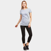 Load image into Gallery viewer, Black Ladies Capri Leggings

