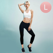 Load image into Gallery viewer, Black Ladies Capri Leggings

