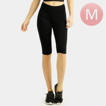 Load image into Gallery viewer, Black Ladies Shorts Leggings
