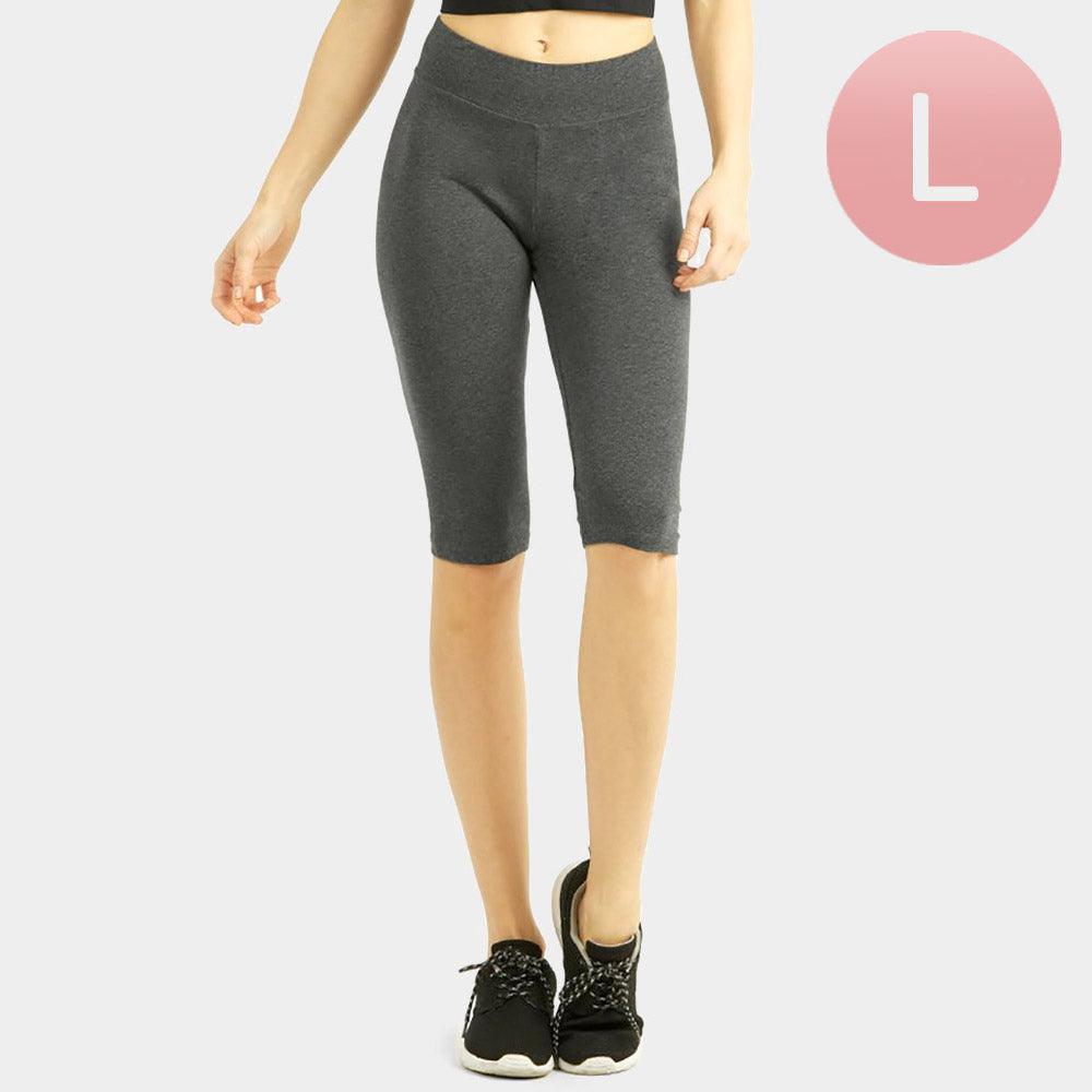 Charcoal Ladies Shorts Leggings