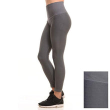Load image into Gallery viewer, Charcoal Performance Moto Style Workout High Compression Leggings
